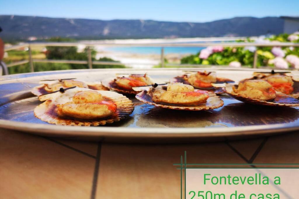 Apartamento Con Vistas Al Mar, Playa De Carnota! Exteriör bild