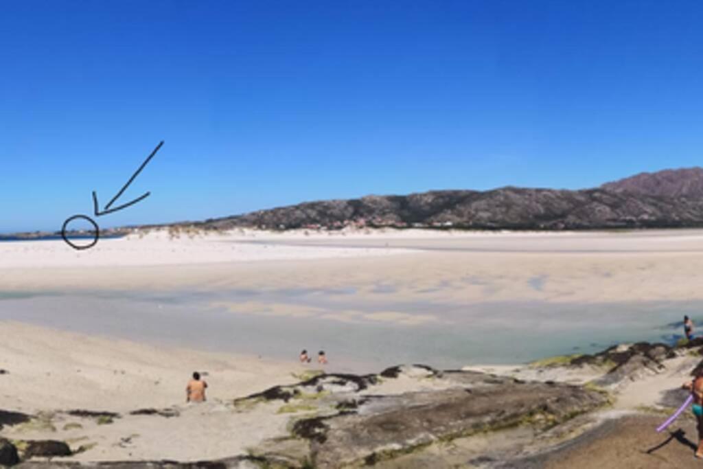 Apartamento Con Vistas Al Mar, Playa De Carnota! Exteriör bild