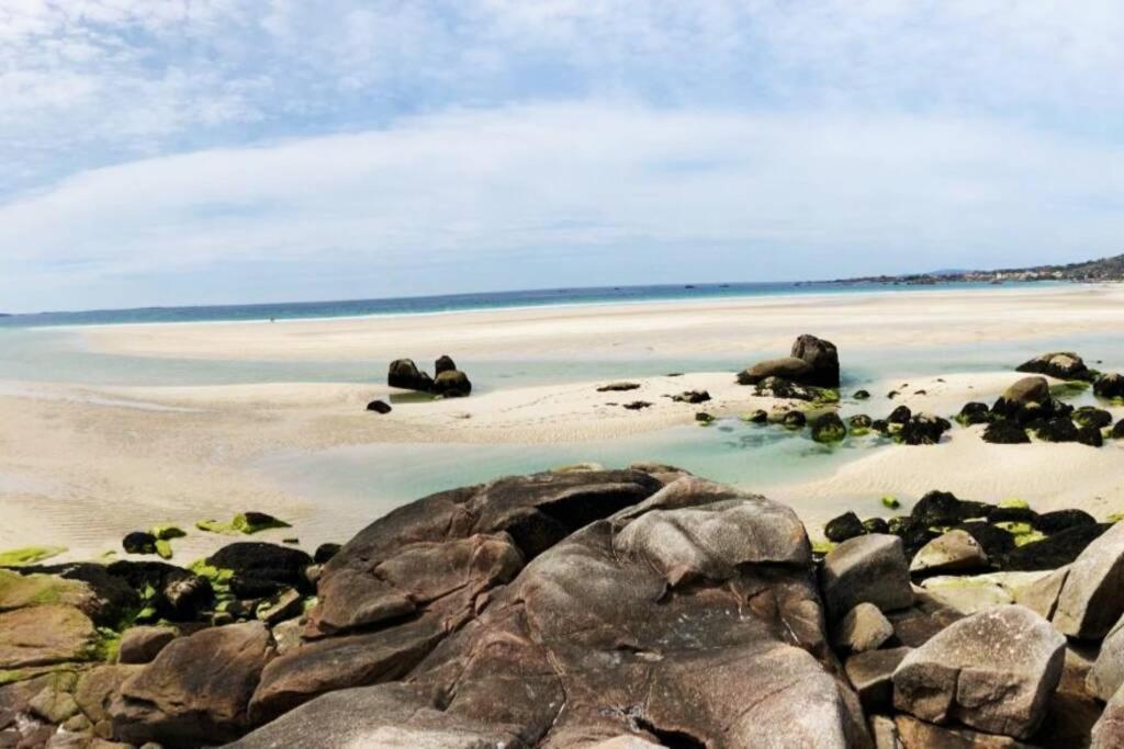Apartamento Con Vistas Al Mar, Playa De Carnota! Exteriör bild
